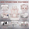 Превью Gaming Chair for Girls with Footrest and Massage — Massage Chairs, Vonesse