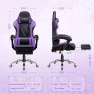 Превью Gaming Chair with Footrest and Massage Lumbar Support — Smart Chairs, Shahoo