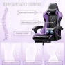 Превью Gaming Chair with Footrest and Massage Lumbar Support — Smart Chairs, Shahoo