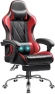 Превью Gaming Chair with Footrest and Massage Lumbar Support — Smart Chairs, Shahoo
