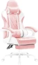 Превью Gaming Chair with Footrest and Massage Lumbar Support — Smart Chairs, Shahoo