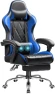Превью Gaming Chair with Footrest and Massage Lumbar Support — Smart Chairs, Shahoo