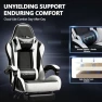 Превью Gaming Chair with Footrest, Ergonomic Reclining, Lumbar Support & Massage, High Back Racing Style, Adjustable Headrest,... — Smart Chairs, Mr IRONSTONE