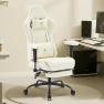 Превью Gaming Chair with Footrest, Massage Lumbar Support — Massage Chairs, Morkprism