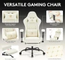 Превью Gaming Chair with Footrest, Massage Lumbar Support — Massage Chairs, Morkprism