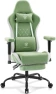 Превью Gaming Chair with Footrest, Massage Lumbar Support — Massage Chairs, Morkprism