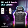 Превью Gaming Chair with RGB LED Lights and Bluetooth Speakers — Smart Chairs, GTPLAYER