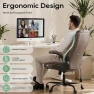 Превью Leather Office Chair with Adjustable Lumbar Support — Smart Chairs, MALOL