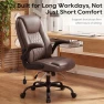 Превью Leather Office Chair with Adjustable Lumbar Support — Smart Chairs, MALOL