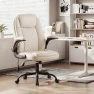 Превью Leather Office Chair with Adjustable Lumbar Support — Smart Chairs, MALOL