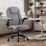 Превью Leather Office Chair with Adjustable Lumbar Support — Smart Chairs, MALOL