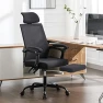 Превью Mesh Ergonomic Office Chair with Footrest — Smart Chairs, Qulomvs