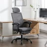 Превью Mesh Ergonomic Office Chair with Footrest — Smart Chairs, Qulomvs