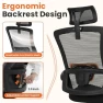 Превью Office Desk Chair with Ergonomic Headrest and Lumbar Support — Smart Chairs, NEO CHAIR