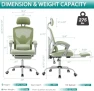 Превью Office Desk Chair with Footrest Ergonomic Gaming Chair — Smart Chairs, DUMOS