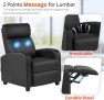 Превью Recliner Sofa Massage Chair with Lumbar Support and Padded Backrest — Massage Chairs, FDW