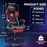 Превью RGB Gaming Chair with Bluetooth Speakers and LED Lights — Smart Chairs, VANSPACE