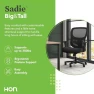 Превью Sadie Big and Tall Ergonomic Office Chair with Mesh Back — Smart Chairs, HON