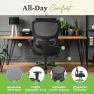 Превью Sadie Big and Tall Ergonomic Office Chair with Mesh Back — Smart Chairs, HON