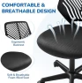 Превью Student Desk Chair, Low-Back Armless Study Chair with Lumbar Support, Adjustable Swivel Office Chair — Smart Chairs, Yaheetech