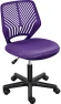 Превью Student Desk Chair, Low-Back Armless Study Chair with Lumbar Support, Adjustable Swivel Office Chair — Smart Chairs, Yaheetech