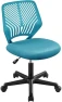 Превью Student Desk Chair, Low-Back Armless Study Chair with Lumbar Support, Adjustable Swivel Office Chair — Smart Chairs, Yaheetech