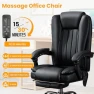 Превью Vibration & Heat Massage Office Chair with Foot Rest — Massage Chairs, KWKSV