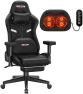 Превью 3D Kneading Massage Gaming Chair with Footrest — Massage Chairs, Douxlife