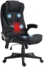 Превью 6 Point Vibrating Massage Office Chair with Heat — Massage Chairs, HOMCOM