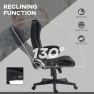 Превью 6 Point Vibrating Massage Office Chair with Heat — Massage Chairs, HOMCOM