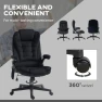 Превью 6 Point Vibrating Massage Office Chair with Heat — Massage Chairs, HOMCOM