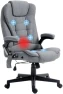 Превью 6 Point Vibrating Massage Office Chair with Heat — Massage Chairs, HOMCOM