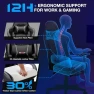 Превью 7-Point Massage Gaming Chair with Footrest — Smart Chairs, Douxlife