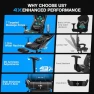 Превью 7-Point Massage Gaming Chair with Footrest — Smart Chairs, Douxlife