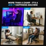 Превью 7-Point Massage Gaming Chair with Footrest — Smart Chairs, Douxlife