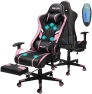 Превью 7-Point Massage Gaming Chair with Footrest — Smart Chairs, Douxlife