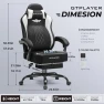 Превью Big and Tall Gaming Chair with Footrest — Smart Chairs, GTPLAYER