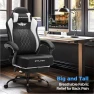 Превью Big and Tall Gaming Chair with Footrest — Smart Chairs, GTPLAYER