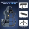 Превью Gaming Chair Racing with Footrest and Massage Lumbar Cushion — Massage Chairs, Generic