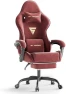 Превью Gaming Chair Racing with Footrest and Massage Lumbar Cushion — Massage Chairs, Generic
