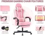 Превью Gaming Chair with Footrest, Ergonomic High Back Computer Chair — Smart Chairs, Mistpeople