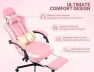 Превью Gaming Chair with Footrest, Ergonomic High Back Computer Chair — Smart Chairs, Mistpeople