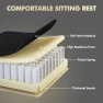 Превью Gaming Chair with Footrest Massage Lumbar Cushion — Smart Chairs, Generic