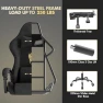 Превью Gaming Chair with Footrest Massage Lumbar Cushion — Smart Chairs, Generic