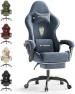Превью Gaming Chair with Footrest Massage Lumbar Cushion — Smart Chairs, Generic