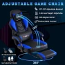 Превью Gaming Chair with Footrest — Massage Chairs, ECOTOUGE