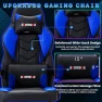 Превью Gaming Chair with Footrest — Massage Chairs, ECOTOUGE