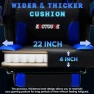 Превью Gaming Chair with Footrest — Massage Chairs, ECOTOUGE