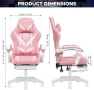 Превью Gaming Chair with Massage Ergonomic Computer Chair with Footrest and Lumbar Support Reclining PC Game Chair — Massage Chairs, VANSPACE