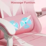 Превью Gaming Chair with Massage Ergonomic Computer Chair with Footrest and Lumbar Support Reclining PC Game Chair — Massage Chairs, VANSPACE
